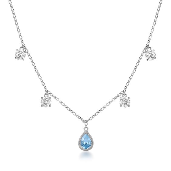 Collana Brosway Donna FANCY - CLOUD LIGHT BLUE in Argento FCL133 - FCL133
